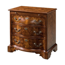 The Mahogany Serpentine Bedside
