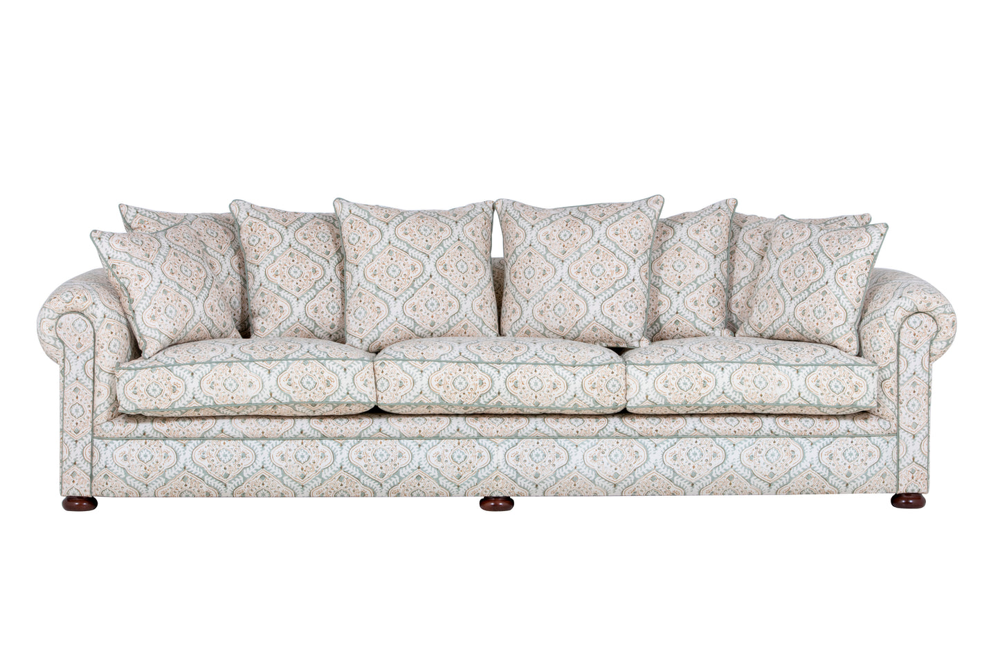 The Churchill Chesterfield 5 Seat in Aloe