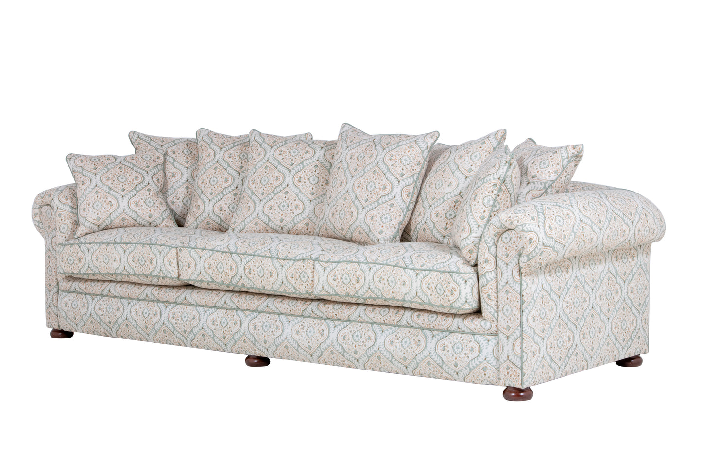 The Churchill Chesterfield 5 Seat in Aloe
