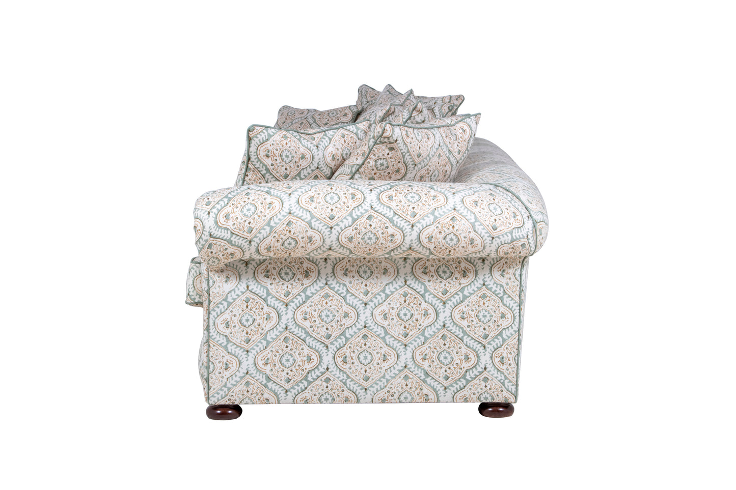 The Churchill Chesterfield 5 Seat in Aloe
