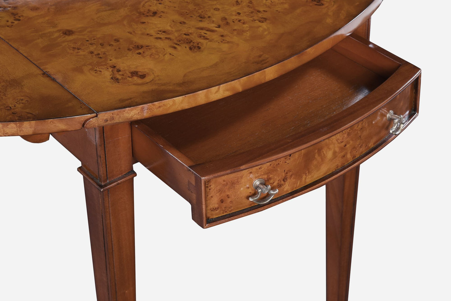 The Pembrook Burl Side Table