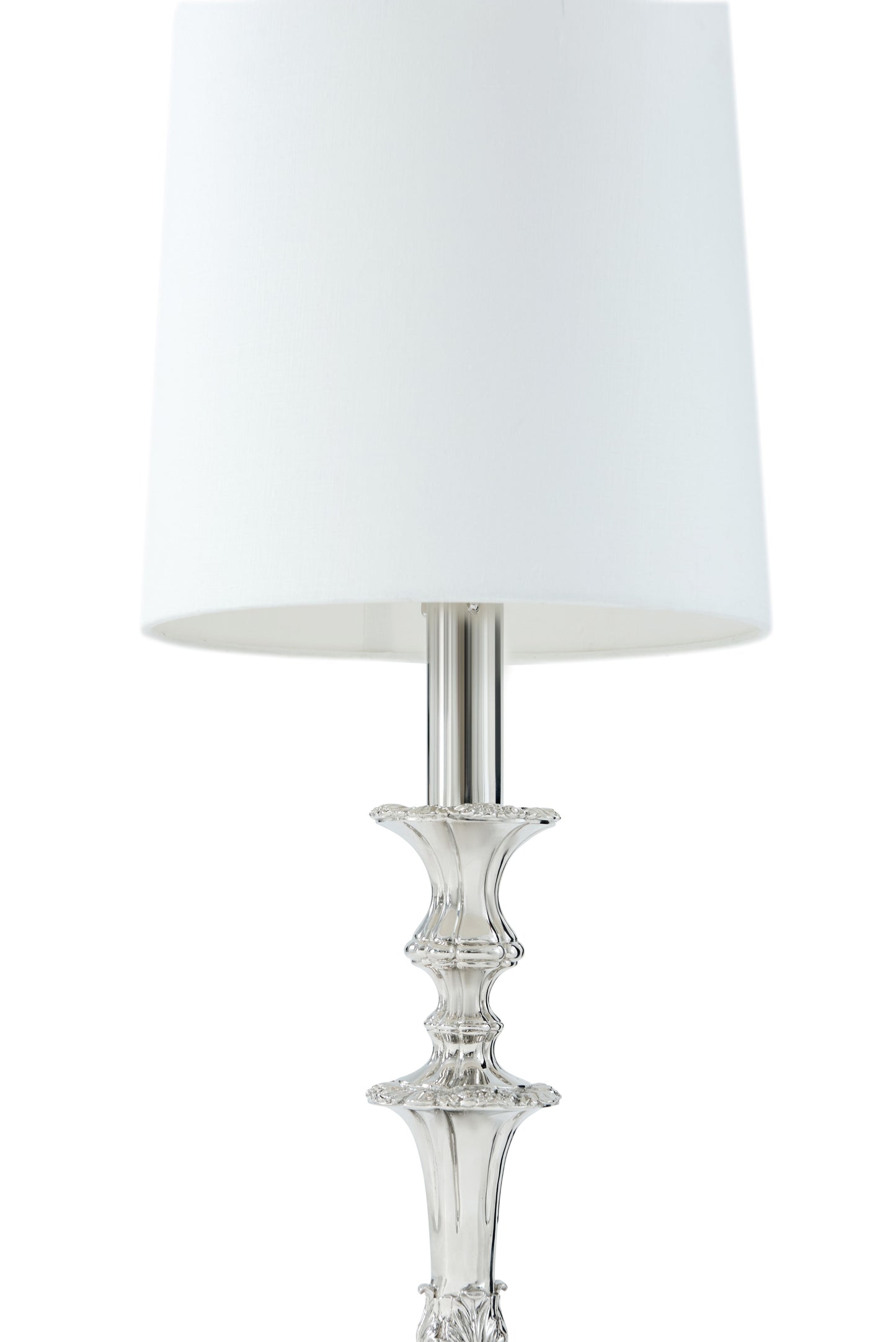 The Brianna Lamp in Nickel