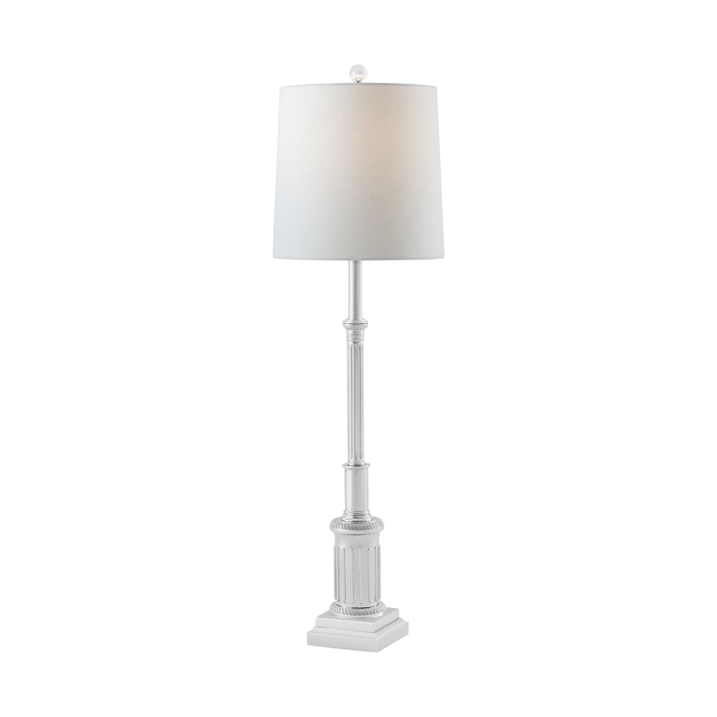 The Ashleigh Lamp in Nickel