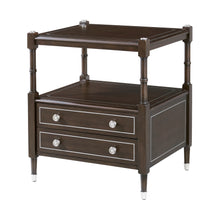 The Spencer London 2 Drawer Bedside Table
