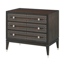 The Spencer London 3 Drawer Nightstand
