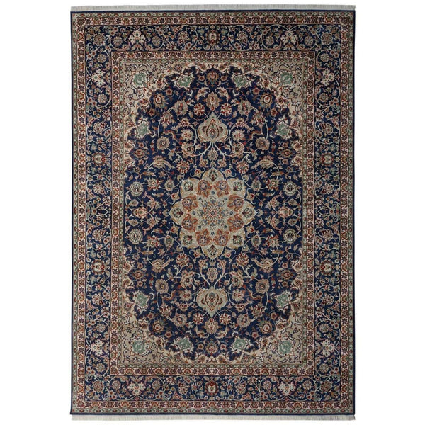 A Fine Kashan design silk pile carpet - Brights of Nettlebed