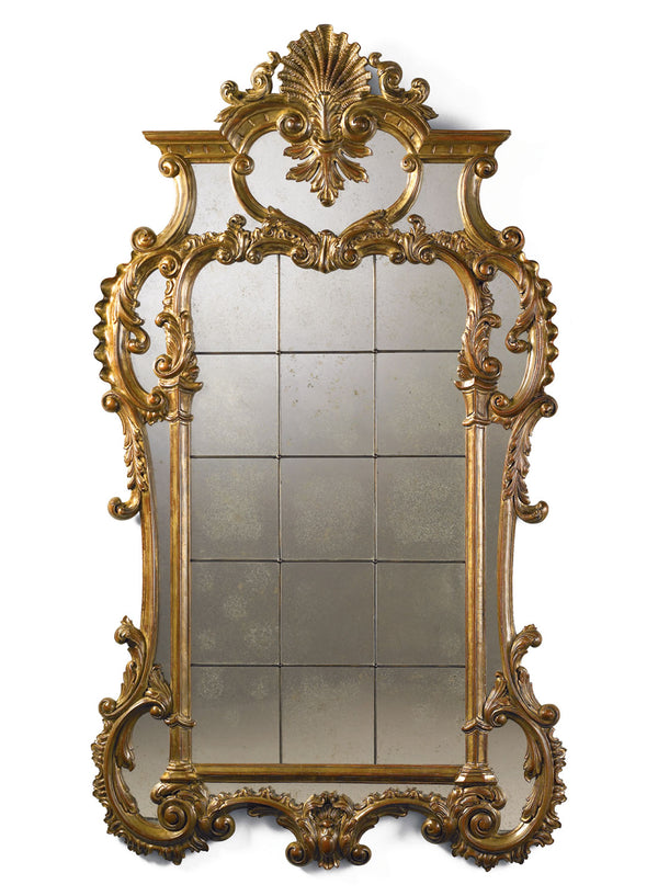 Hand Carved Giltwood Wall Mirror
