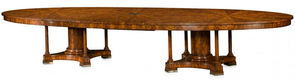 Mahogany veneered boardroom table