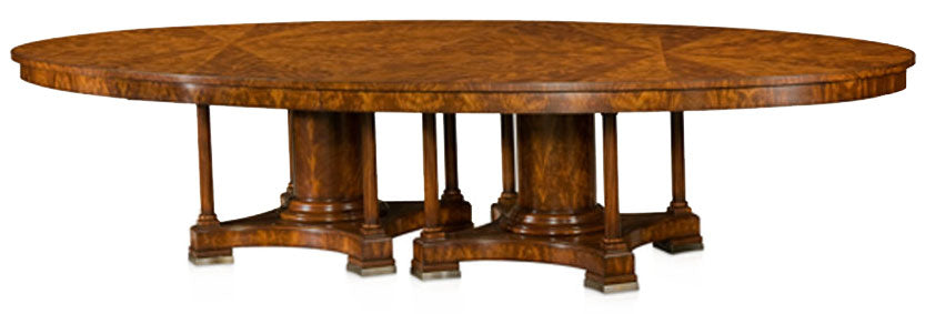 Mahogany veneered boardroom table