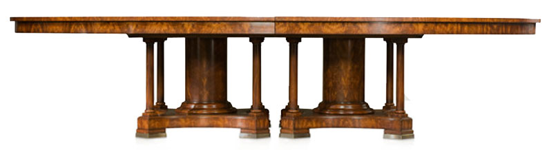 Mahogany veneered boardroom table