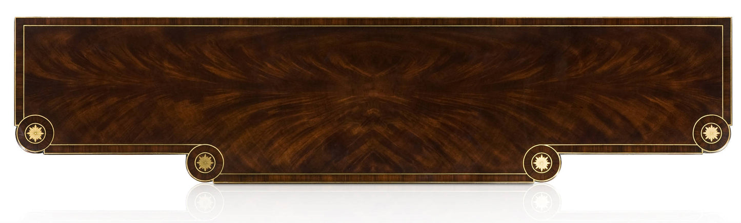 Ebonised Flame Mahogany Buffet