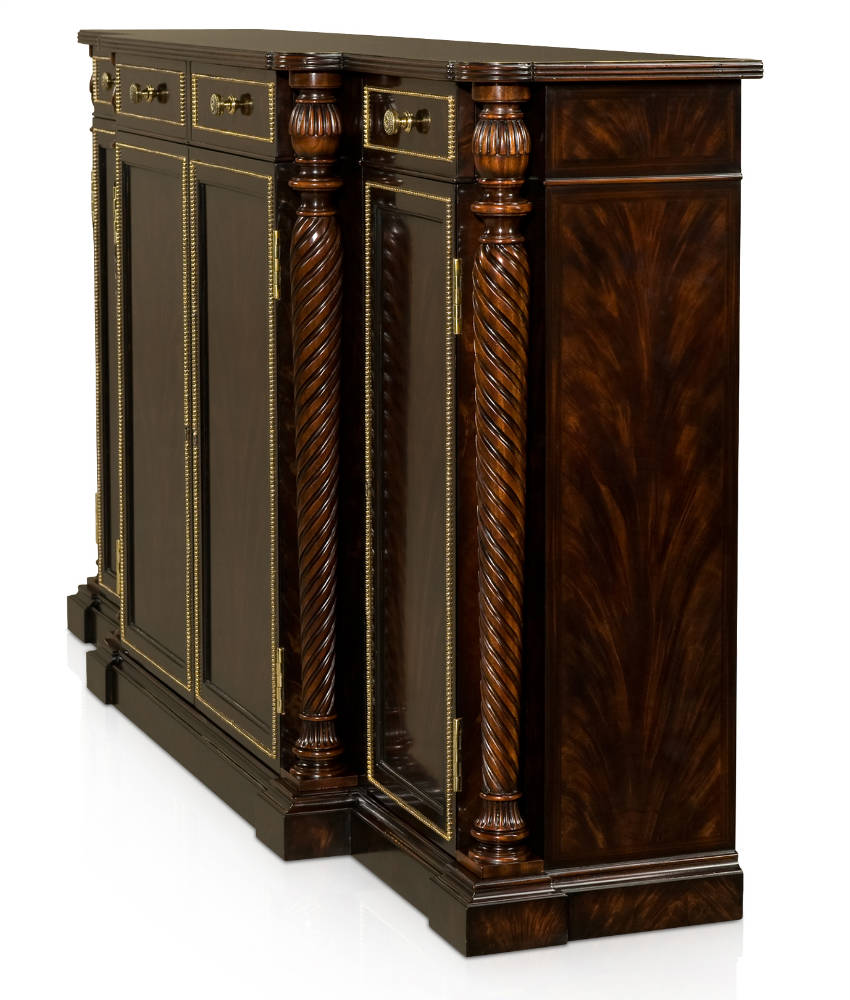 Ebonised Flame Mahogany Buffet