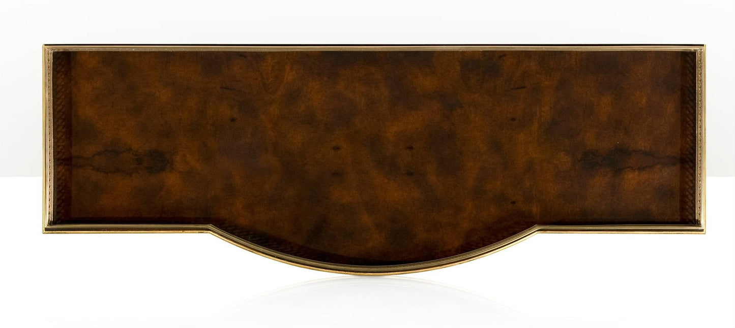 Chocolate Chinoiserie bar or display cabinet