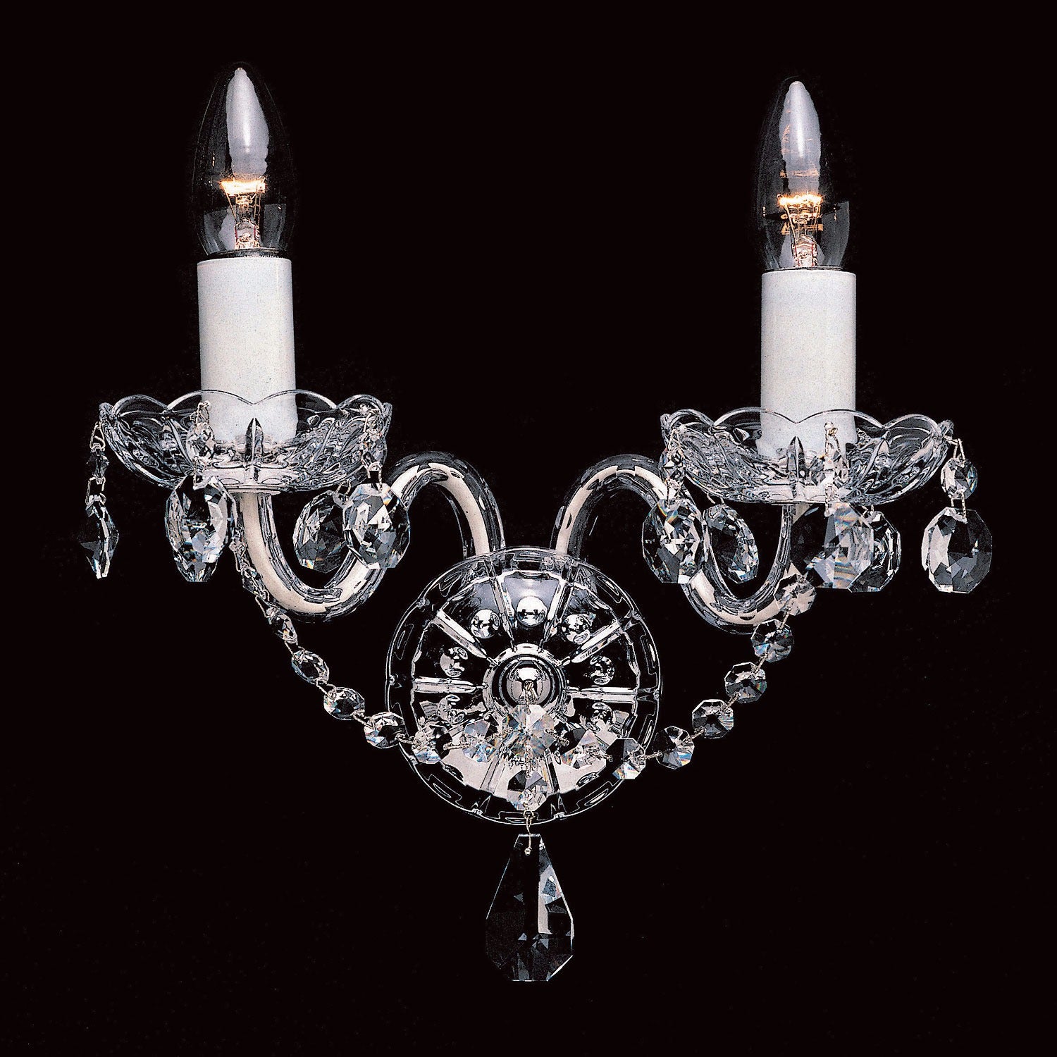 Wall Light with crystal detail