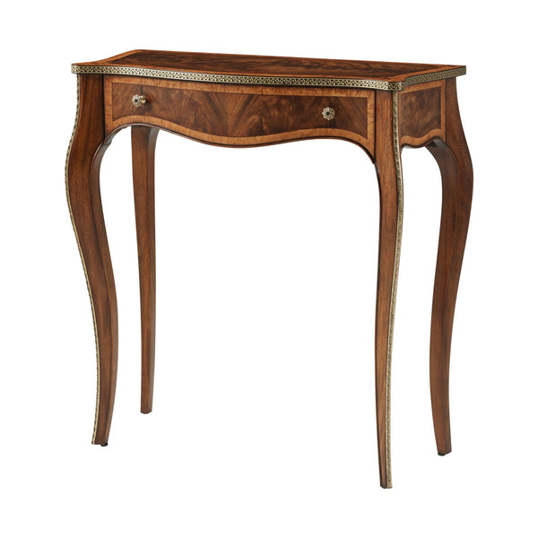 Elegant Wood Hall Table