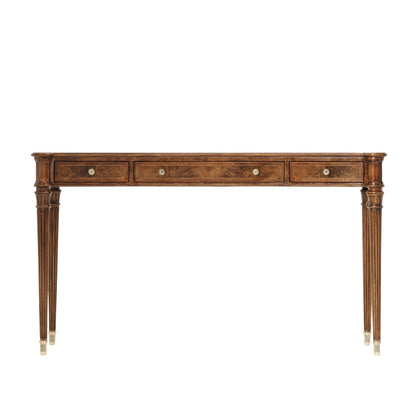 Walnut Console Table