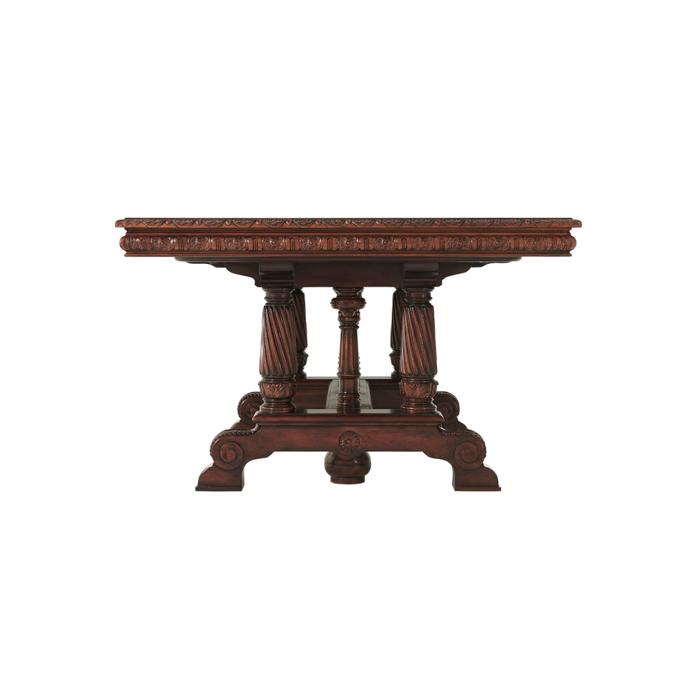 Medieval Revival Dining Table