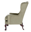 olive green chair fabric