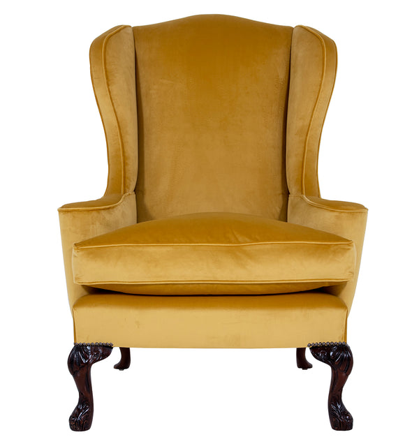 accessible wingchair velvet melbury