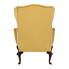 velvet mahogany wingchair made by hand