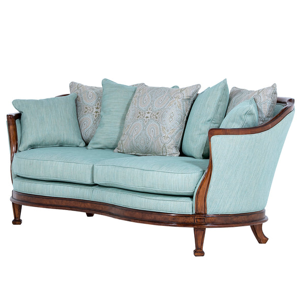 The Mauretania Sofa in Lagoon