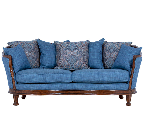 The Mauretania Sofa in Cadet