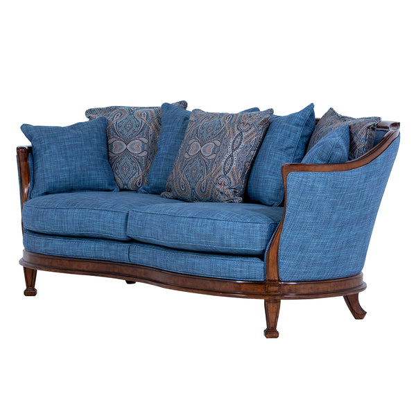 The Mauretania Sofa in Cadet