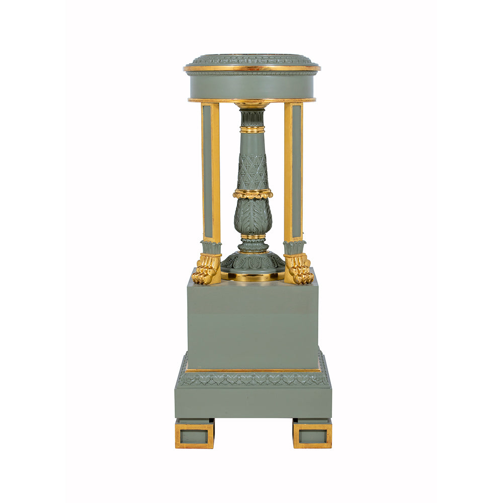 Thomas Hope Style Painted And Water Gilded Torchere