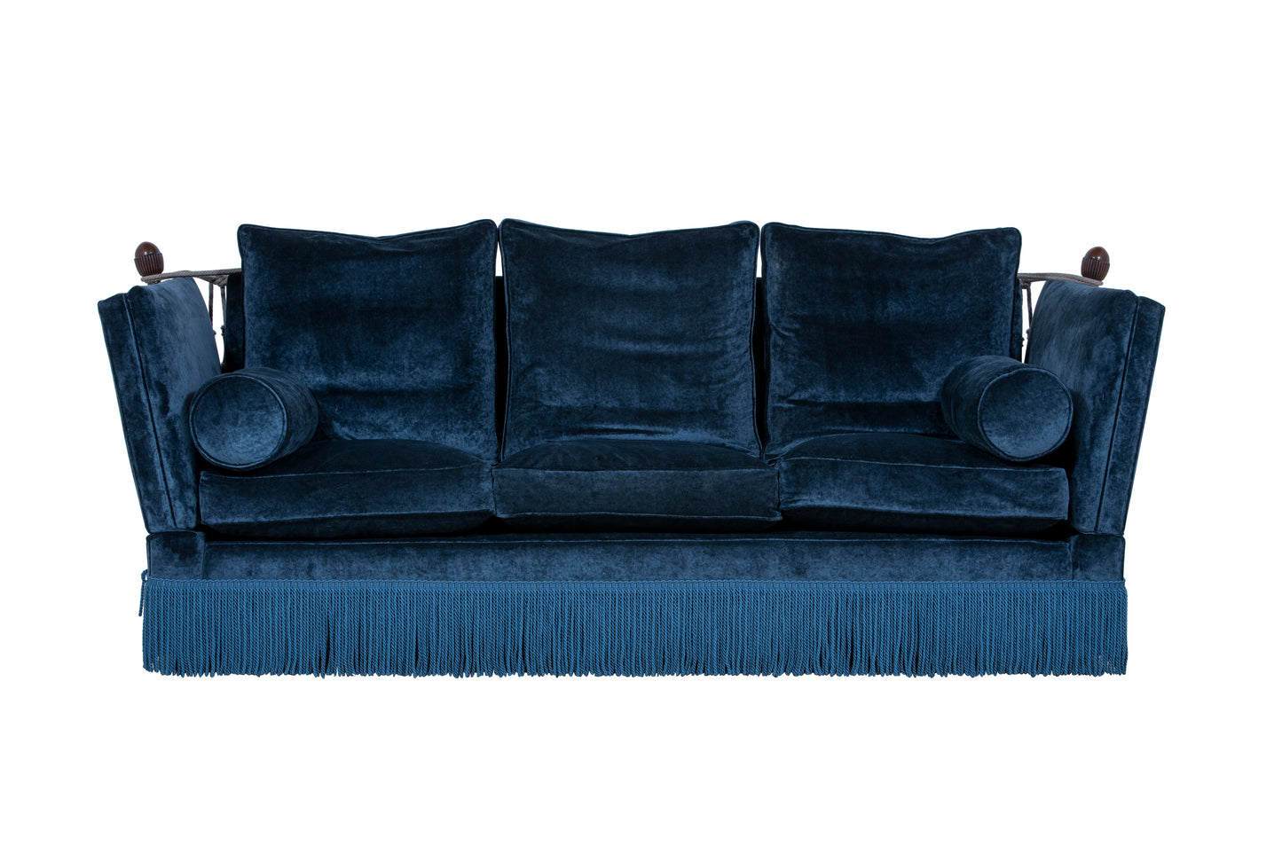 The Tudor Knole in Blue Velvet