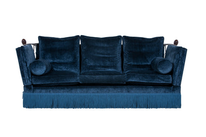 The Tudor Knole in Blue Velvet
