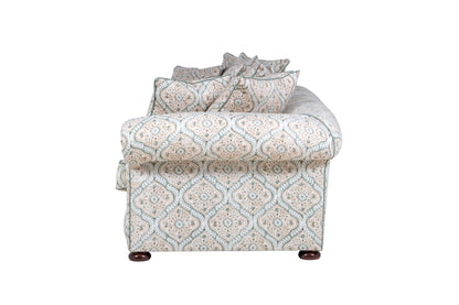 The Churchill Chesterfield 5 Seat in Aloe