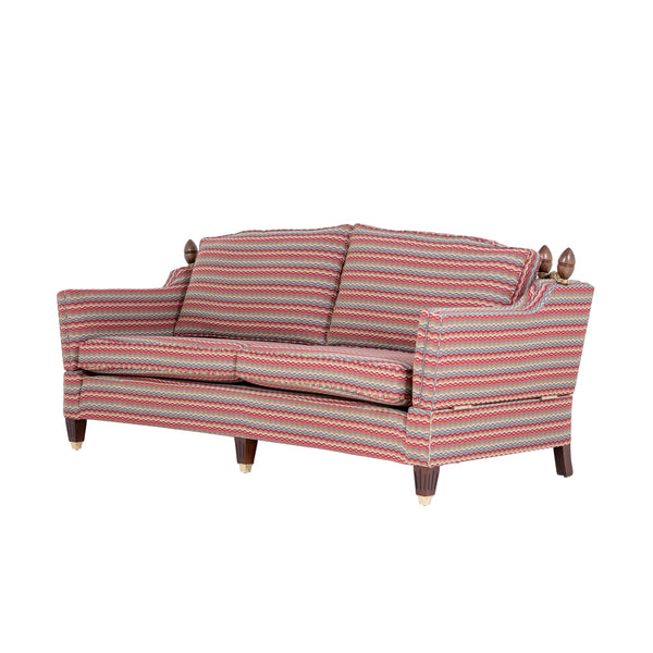 Regency Knole 3 Seat Sofa In Ian Sanderson Pik Mix Link