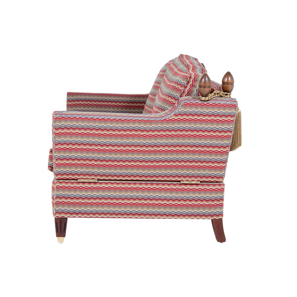 Regency Knole 3 Seat Sofa In Ian Sanderson Pik Mix Link