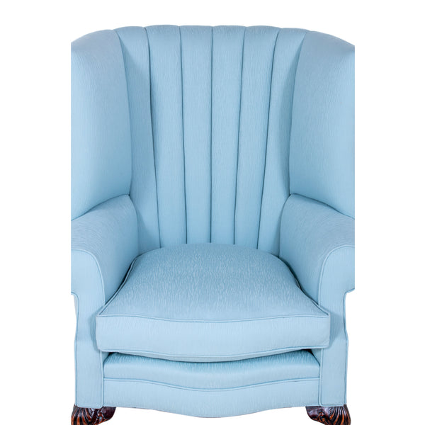 fluted light blue chair brights of nettlebed