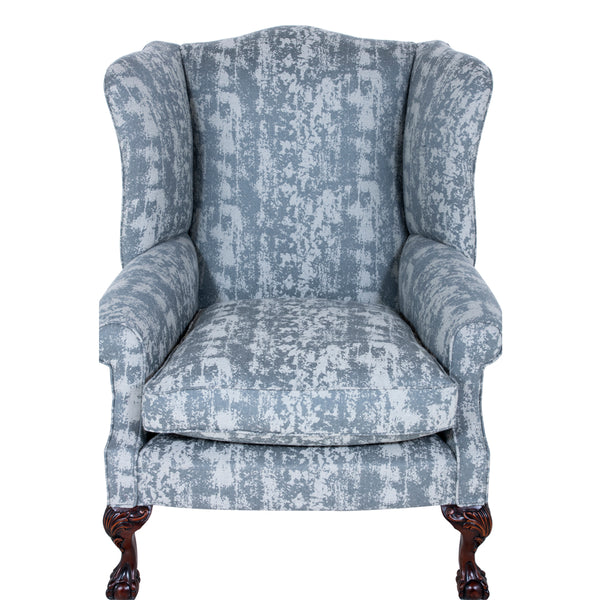 Coleridge Grande Wingchair In Ashton Texture Nile