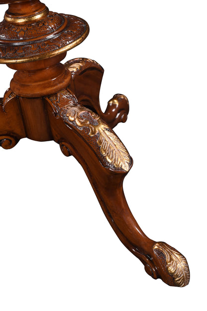 Inlaid Round Table