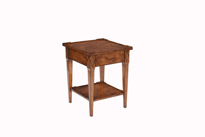 The Burl Lamp Table