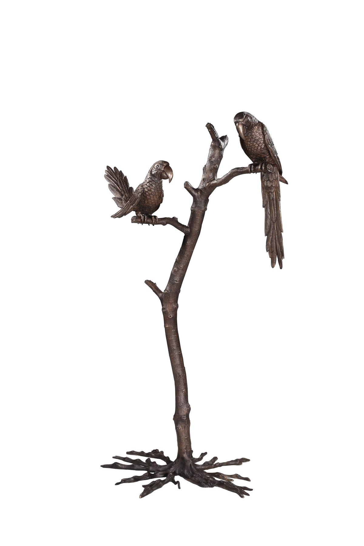 Decorative Parrot Tree Sculpture