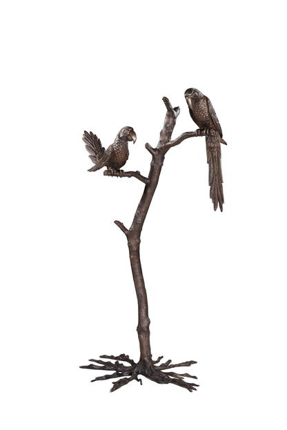 Decorative Parrot Tree Sculpture