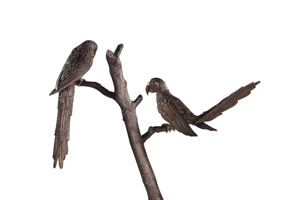 Decorative Parrot Tree Sculpture