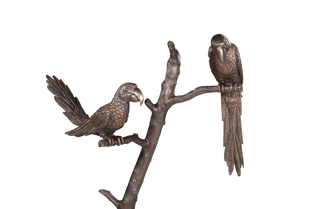Decorative Parrot Tree Sculpture