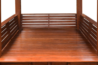 Simple Japanese Pagoda in Stained Finish