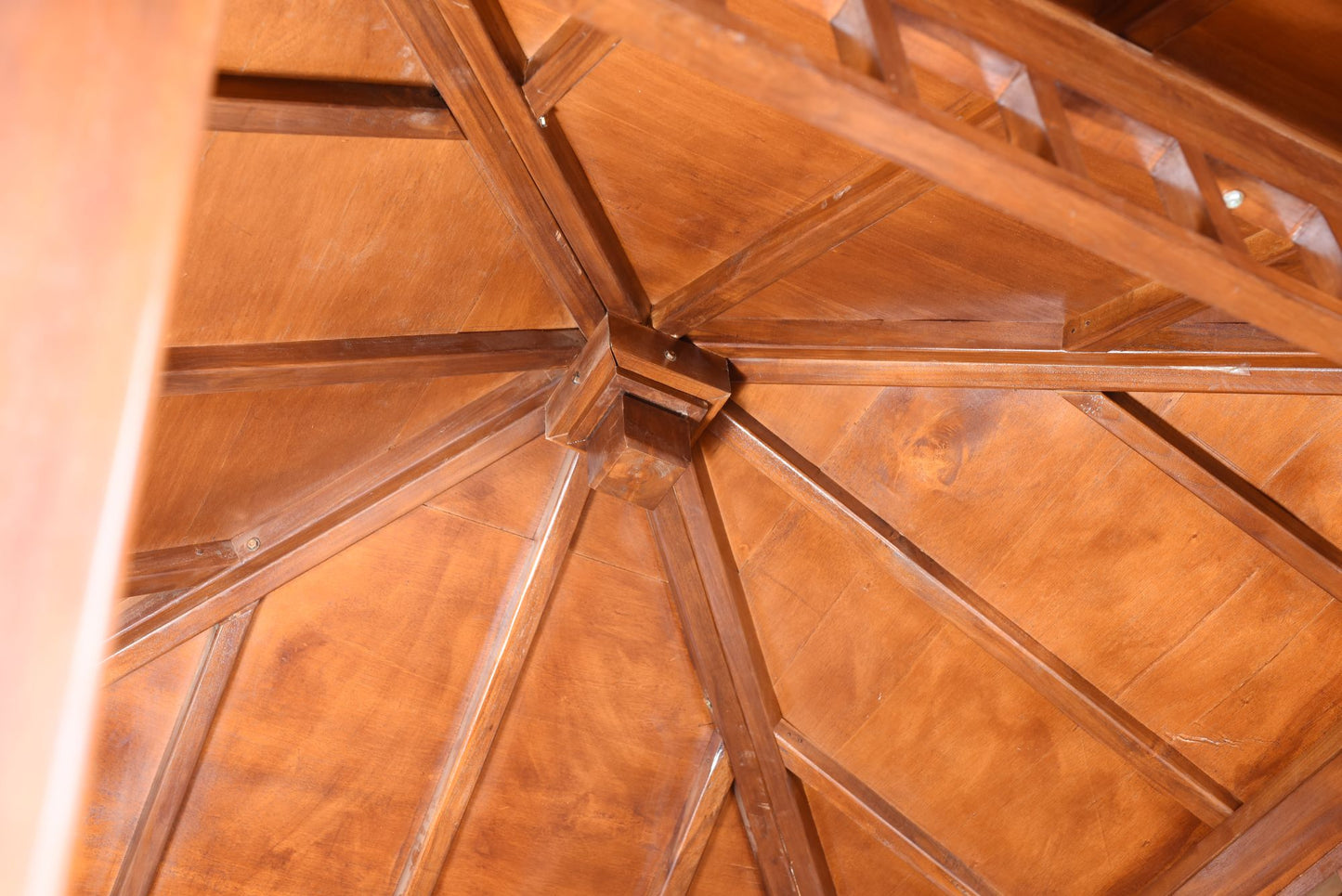 Simple Japanese Pagoda in Stained Finish