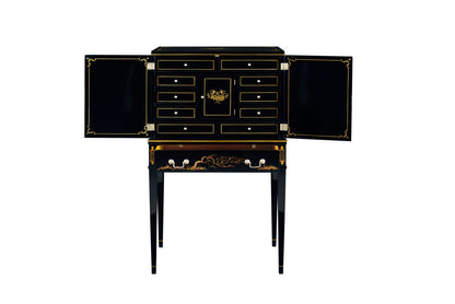 The Silver Chinoiserie Cabinet