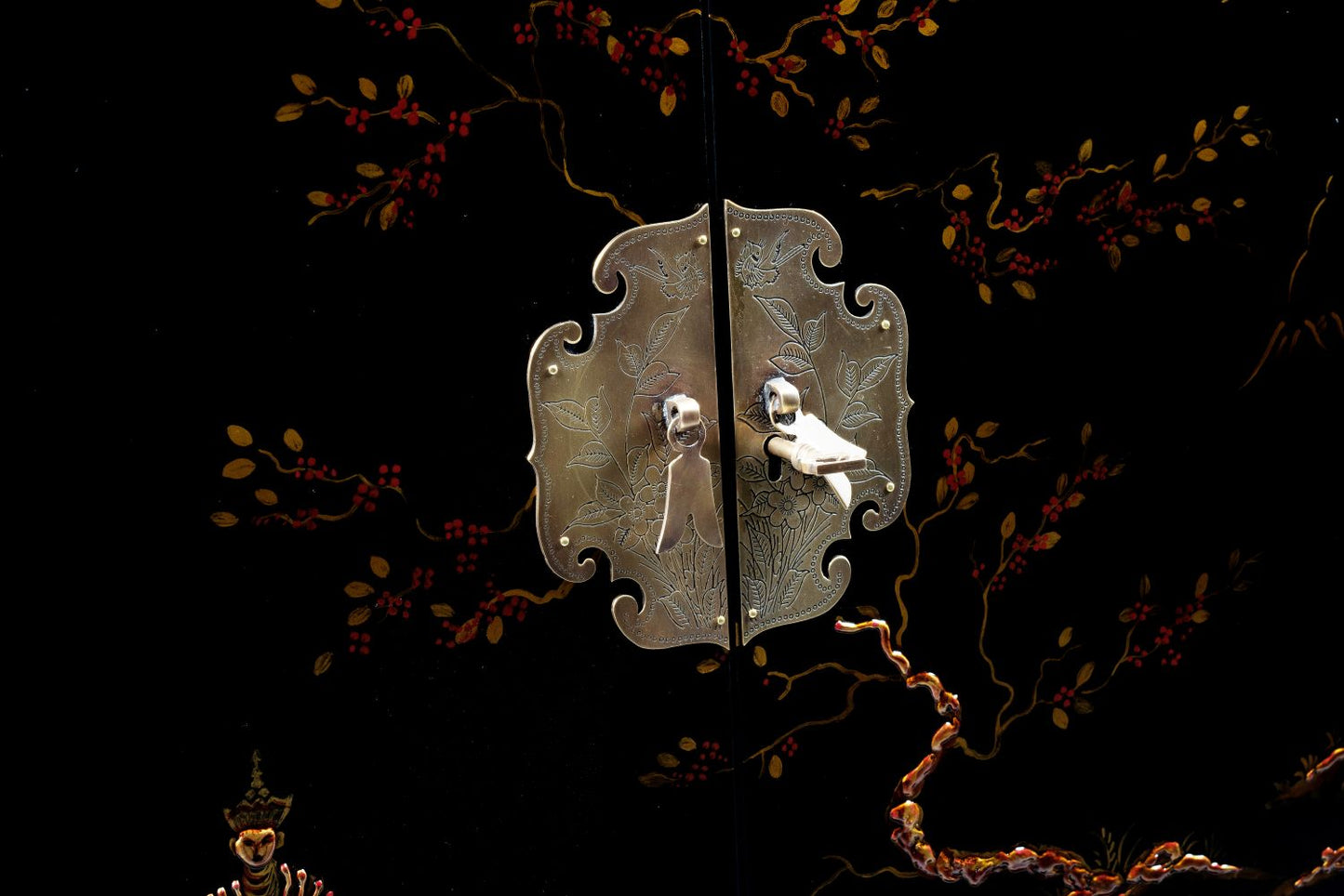 The Silver Chinoiserie Cabinet