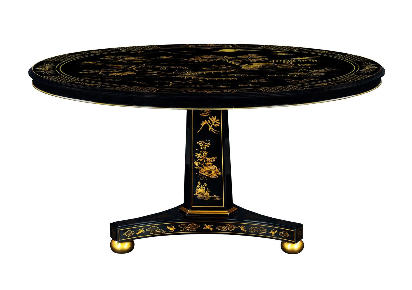 The Dumont Chinoiserie Dining Table