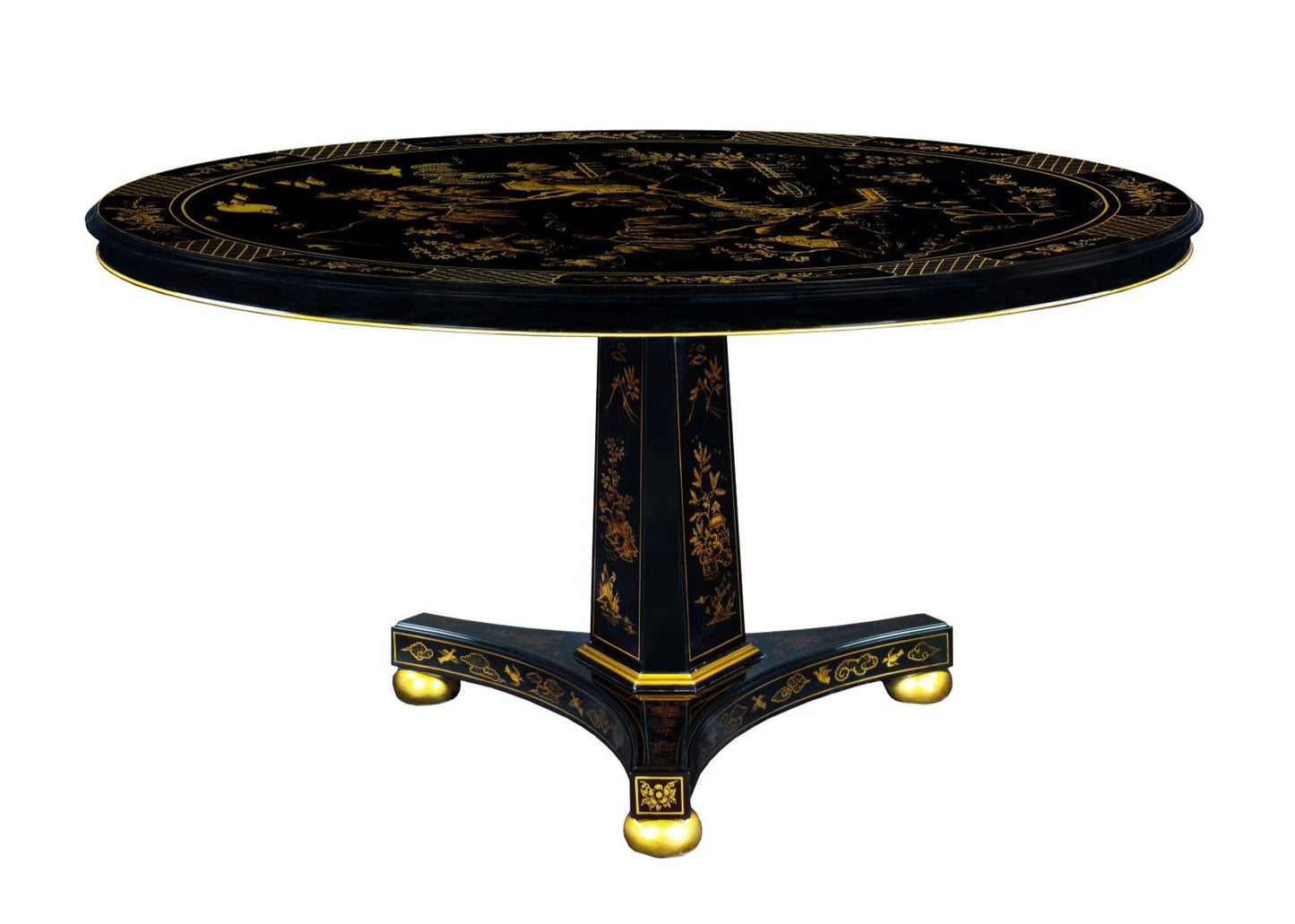 The Dumont Chinoiserie Dining Table