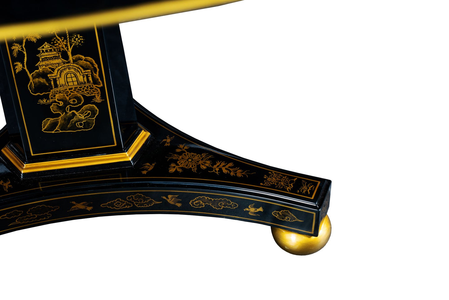 The Dumont Chinoiserie Dining Table