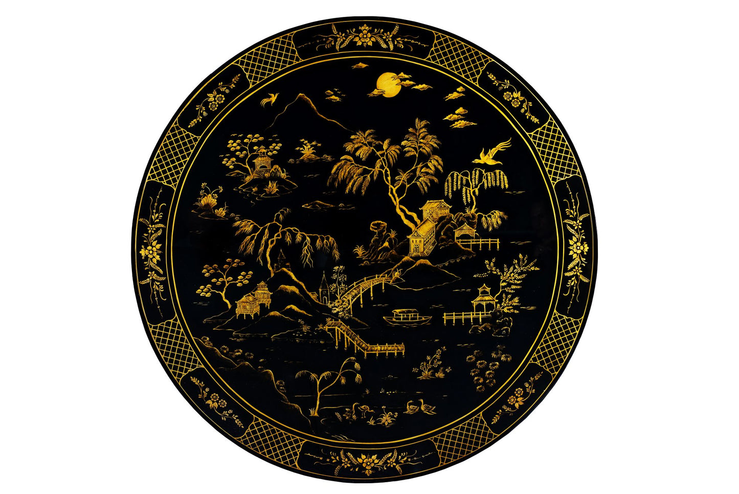 The Dumont Chinoiserie Dining Table