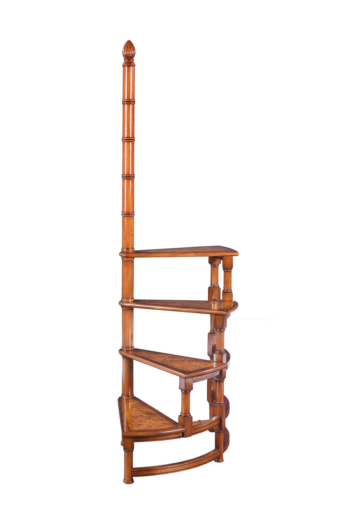 Inlaid Spiral Stairs